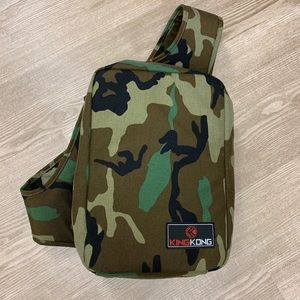 King Kong - knkg Sling Woodland Camo Backpack